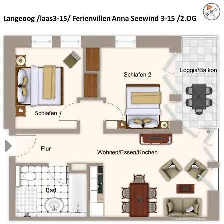 Apartmentvilla Anna Apartmentvilla Anna 3-15 Apartment *